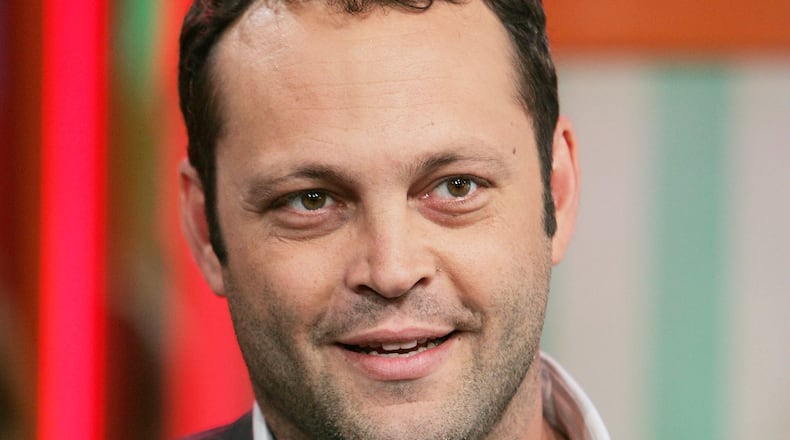 NEW YORK - JULY 14: (U.S. TABS OUT) Actor Vince Vaughn appears onstage during MTV's Total Request Live at the MTV Times Square Studios July 14, 2005 in New York City. (Photo by Scott Gries/Getty Images)