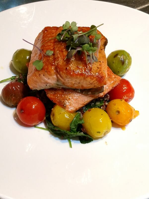 Salmon from Ray's on the River