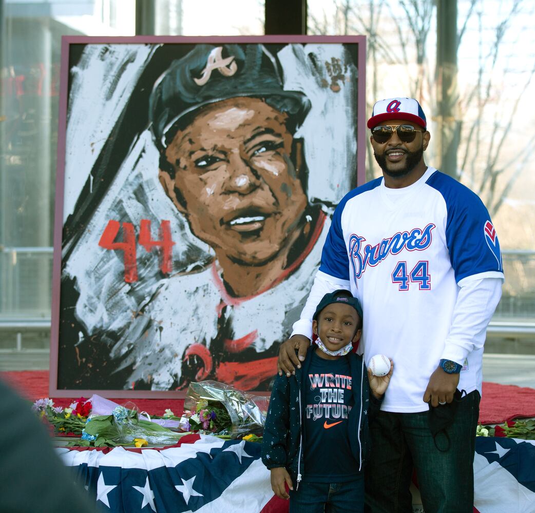 Henry Louis Aaron, nicknamed "Hammer" or "Hammerin' Hank",