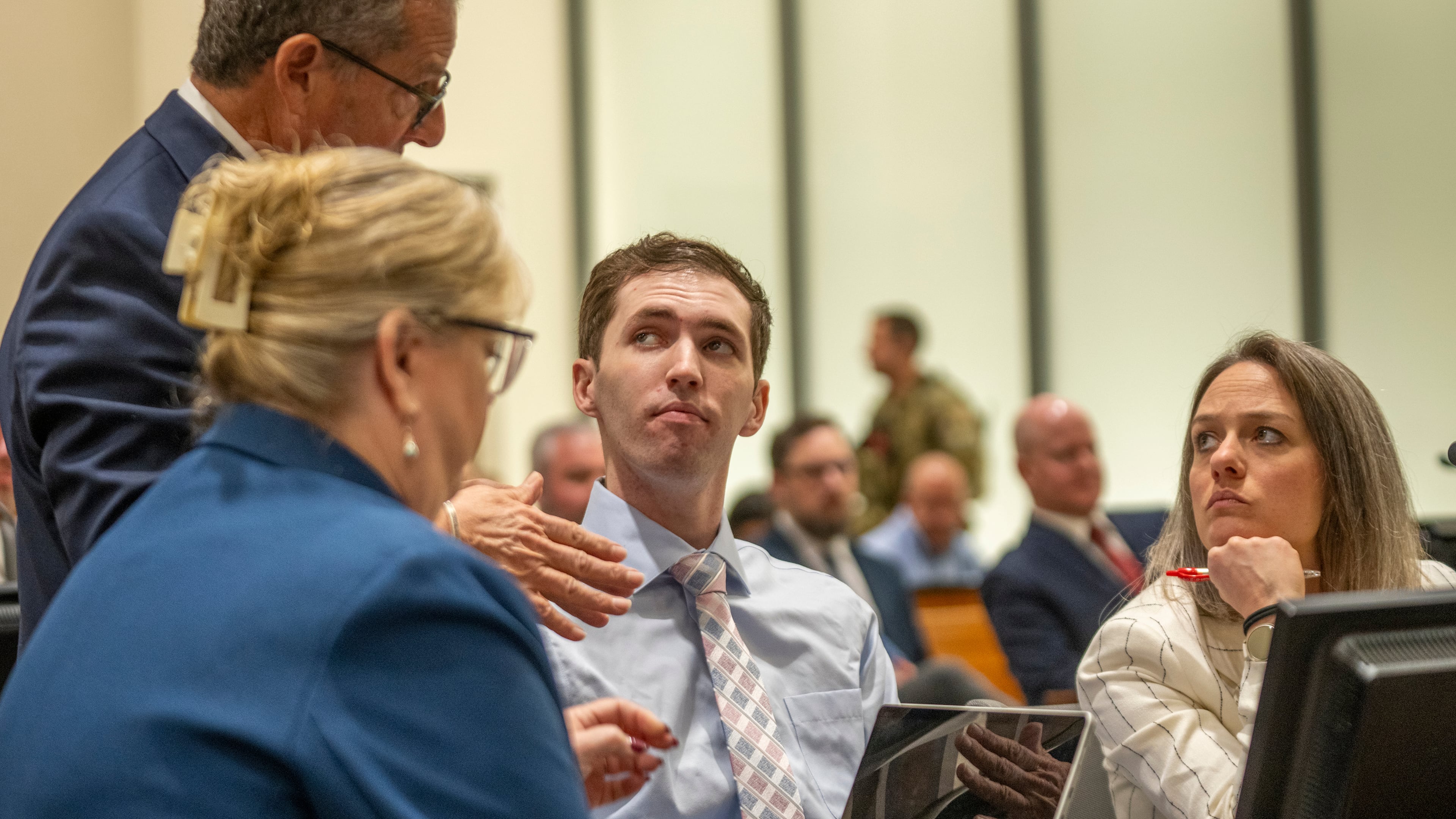 Tyler Robinson, accused of the murder of Charlie Kirk, appears during a hearing in Fourth District Court in Provo, Thursday, Dec. 11, 2025. (Rick Egan/The Salt Lake Tribune via AP, Pool)