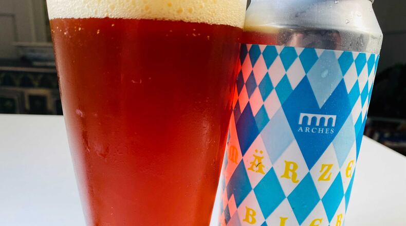 Arches seasonal Fest Bier a malty Marzen-style lager.
Bob Townsend for the Atlanta Journal-Constitution.