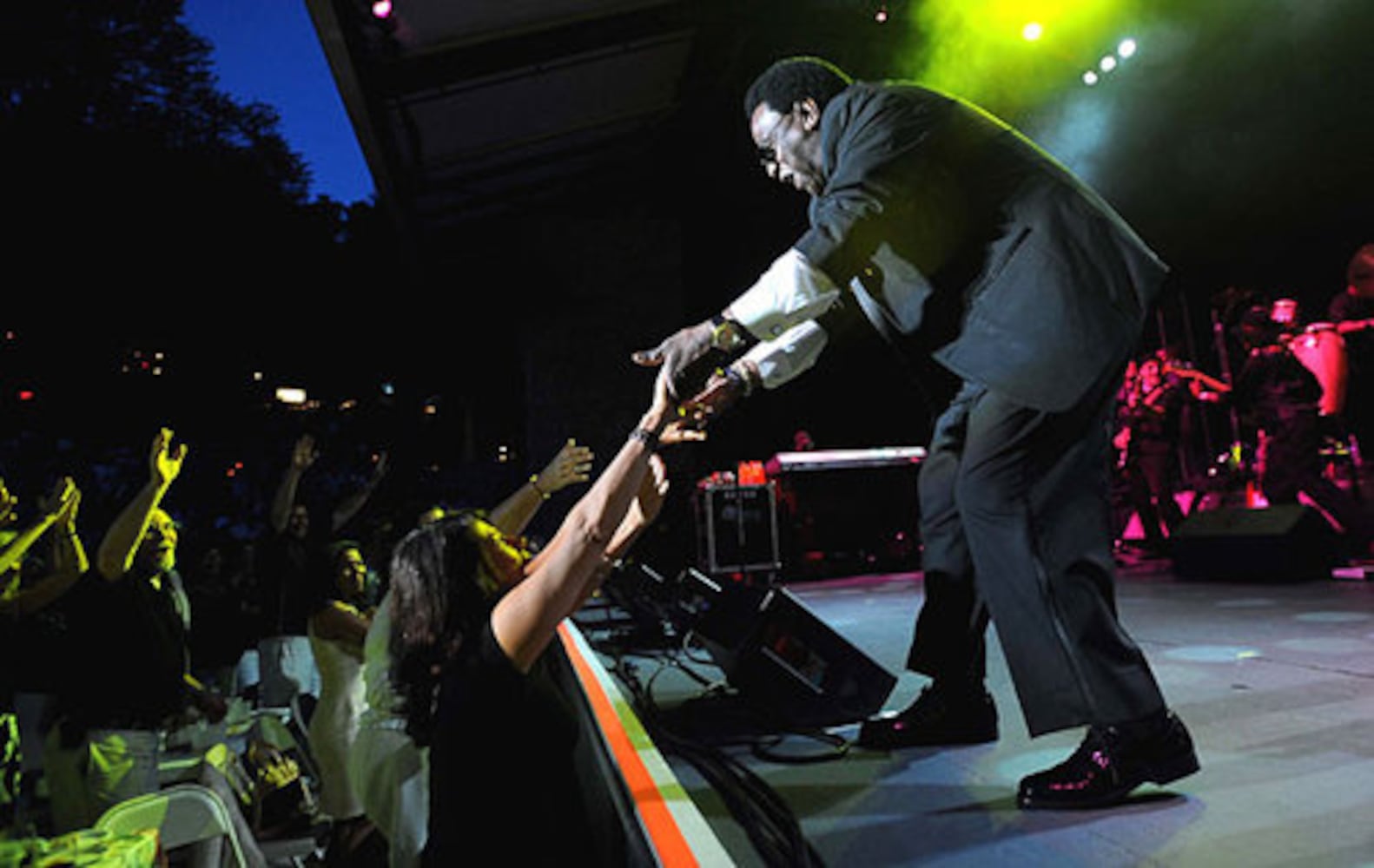 Al Green, Etta James at Chastain