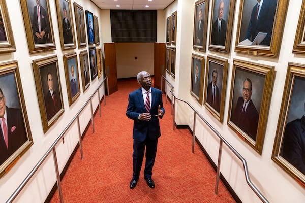 After hearing the Rev. Martin Luther King Jr. preach in 1962, Morehouse Dean Lawrence Carter said he “ran back to campus and called my mother: ‘I’m transferring to Morehouse.’”