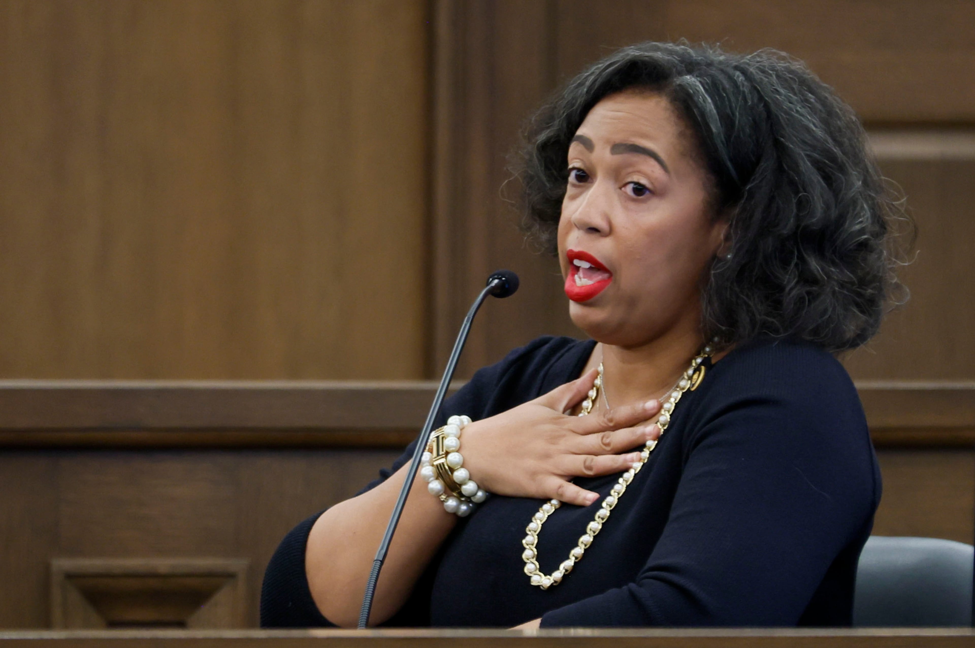 Ethics trial Shermela Williams