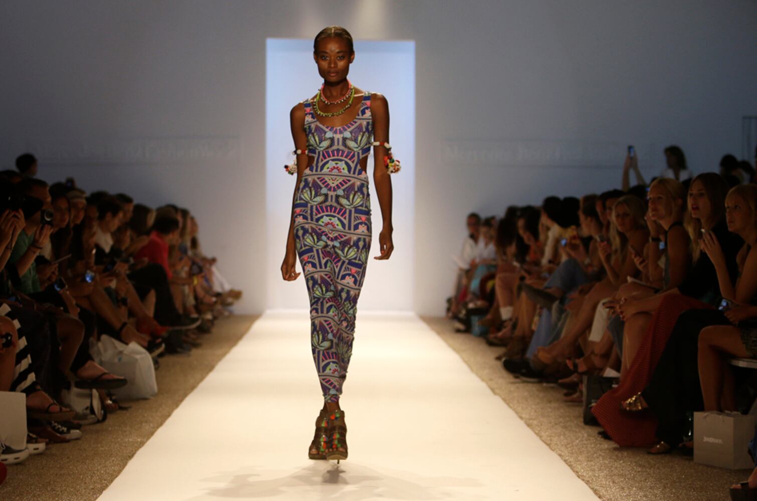 Miami swim wear fashion show