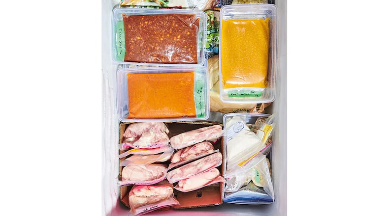 A well-stocked, well-organized freezer will help you cook delicious meals any day of the week, while saving time, money, and trips to the supermarket.
Reprinted from “It's Always Freezer Season” Copyright © 2021 by Ashley Christensen and Kaitlyn Goalen (Ten Speed Press, $30). Photograph copyright © 2021 by Lauren Vied Allen. Published by Ten Speed Press an imprint of Penguin Random House LLC.