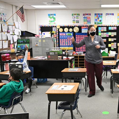 School officials in Gwinnett County recently announced that they would begin enforcing a state law requiring Kkindergarten students to be 5- years- old by Sept. 1 to enroll. (Hyosub Shin/AJC)