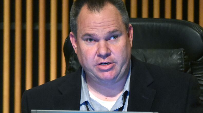 Gwinnett County Commissioner Tommy Hunter, in a 2016 file photo.