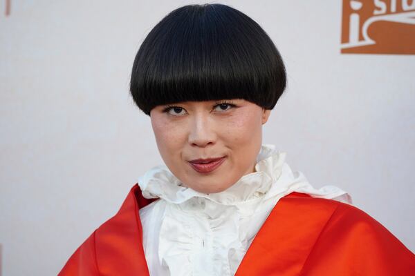 Atsuko Okatsuka arrives at The Walt Disney Company's Emmy Season Toast to TV on Monday, April 27, 2026, at the Soho House Holloway in West Hollywood, Calif. (Jordan Strauss/AP)