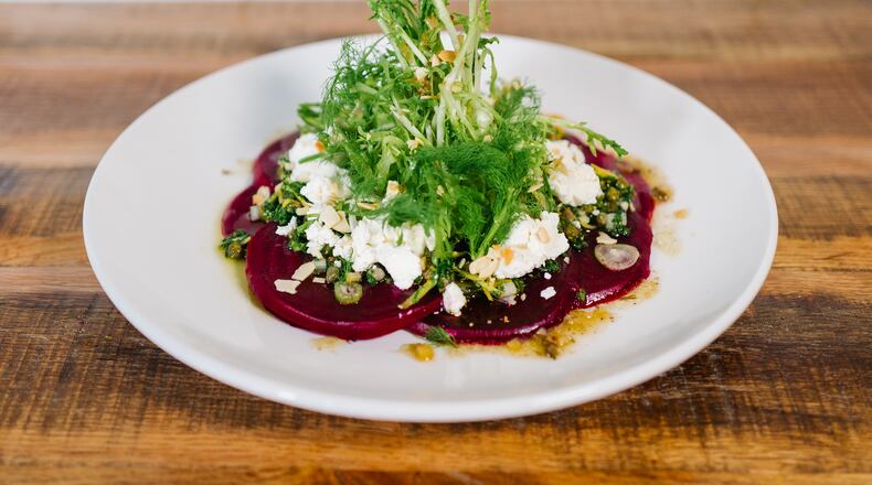 Roasted Beet Carpaccio from Boxcar