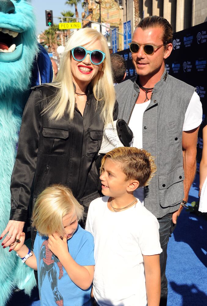 Gwen Stefani, Gavin Rossdale and Zuma and Kingston