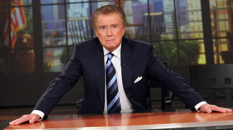 Regis Philbin attends a press conference on his departure from ‘LIVE! with Regis and Kelly’ at ABC Studios on November 17, 2011 in New York City. (Photo by Rob Kim/Getty Images)