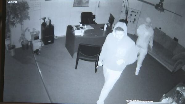 Deputies say a pair of thieves broke into a car dealership and stole luxury cars from the lot.