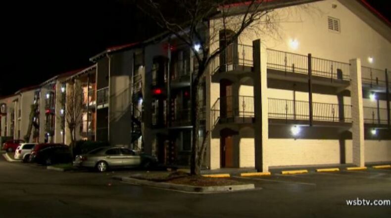 Two men were shot inside the same room at the Stone Mountain Inn and Suites, DeKalb County police told Channel 2 Action News.