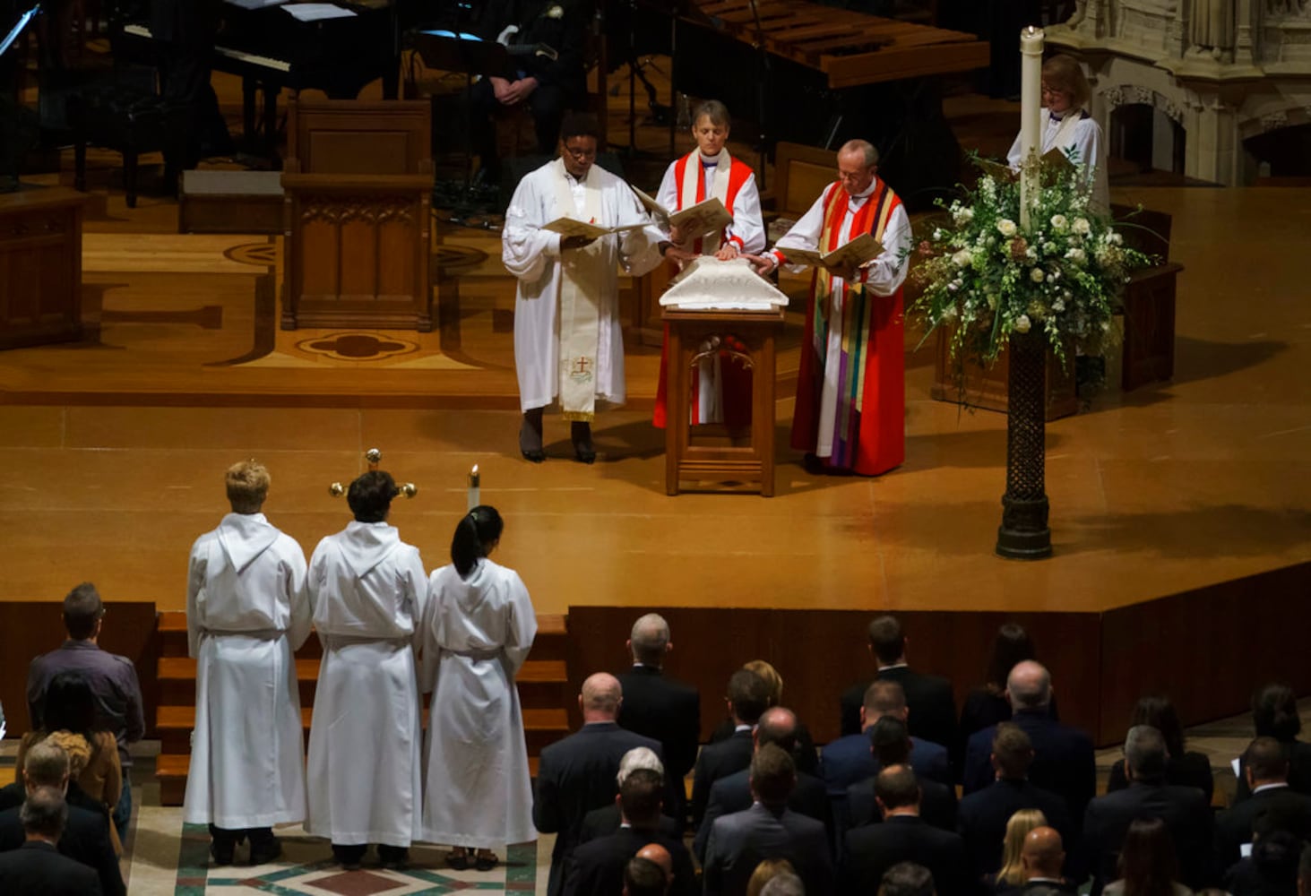 Photos: Matthew Shepard interred at National Cathedral