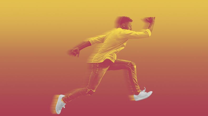 “Ghost,” adapted from the young adult novel by Jason Reynolds, will open this fall at the Rich Theatre in the Woodruff Arts Center, as part of the new season from the Alliance Theatre. CONTRIBUTED: ALLIANCE THEATRE