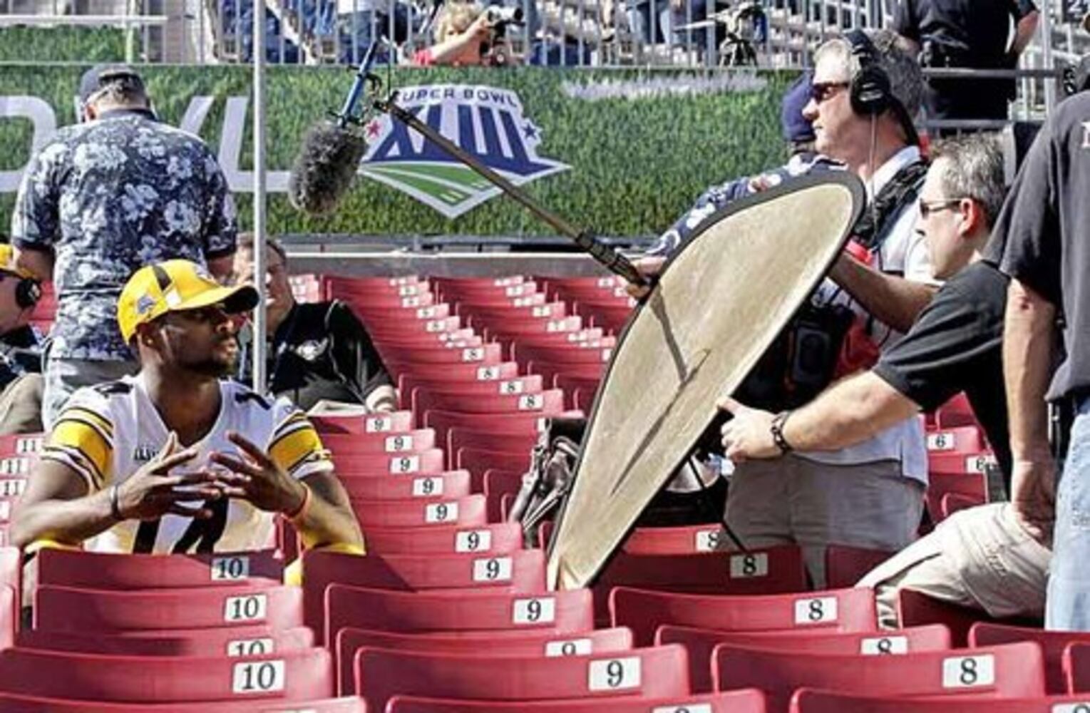 Super Bowl XLIII: Pittsburgh Steelers Media Day