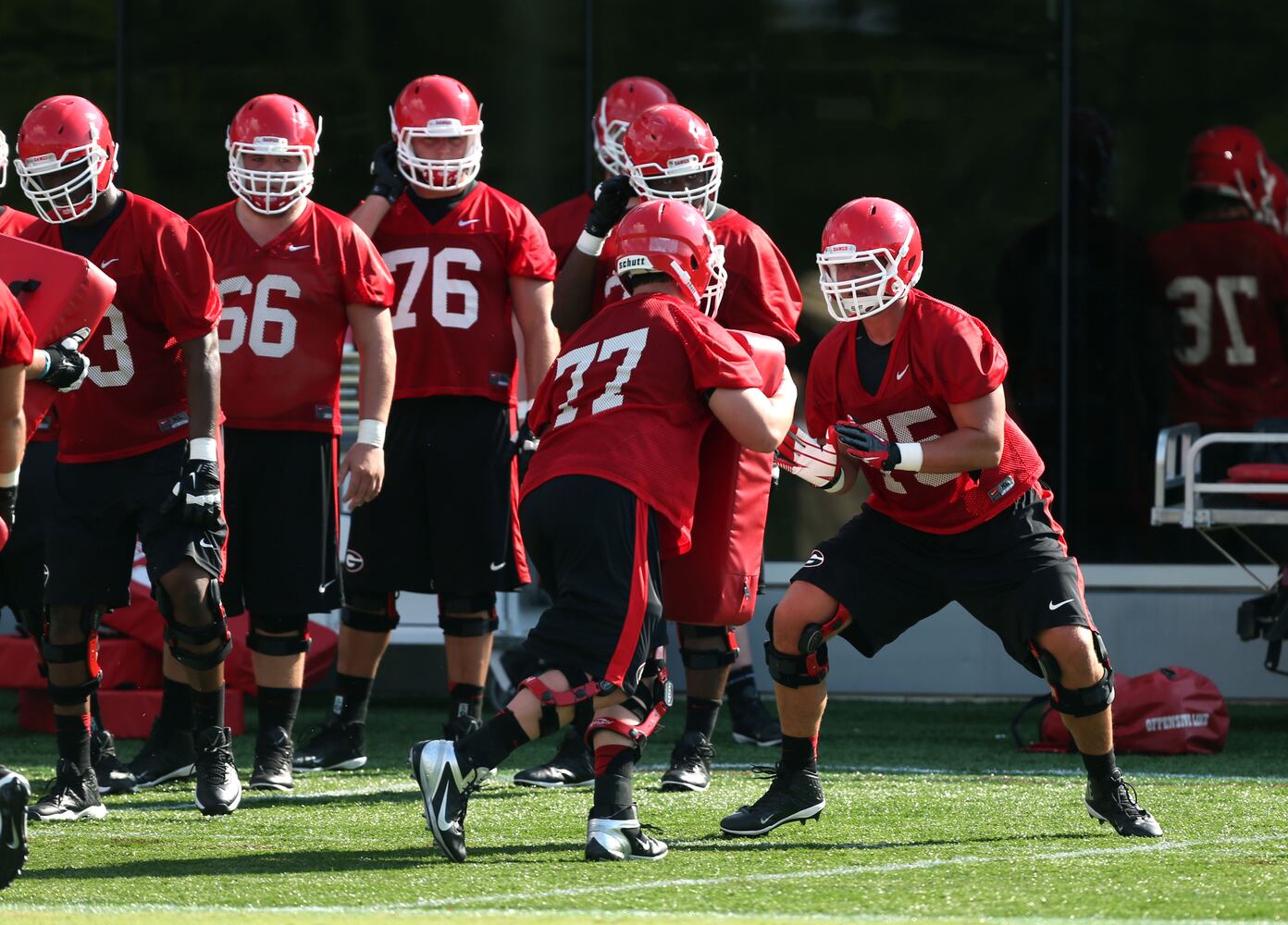 Photos: UGA's first day of practice