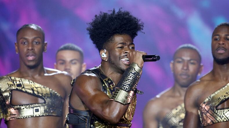 Atlanta native Lil Nas X played the first show of a two-night run in his hometown on Tuesday, Sept. 27, 2022, at the Coca-Cola Roxy Theatre. Robb Cohen for the Atlanta Journal-Constitution
