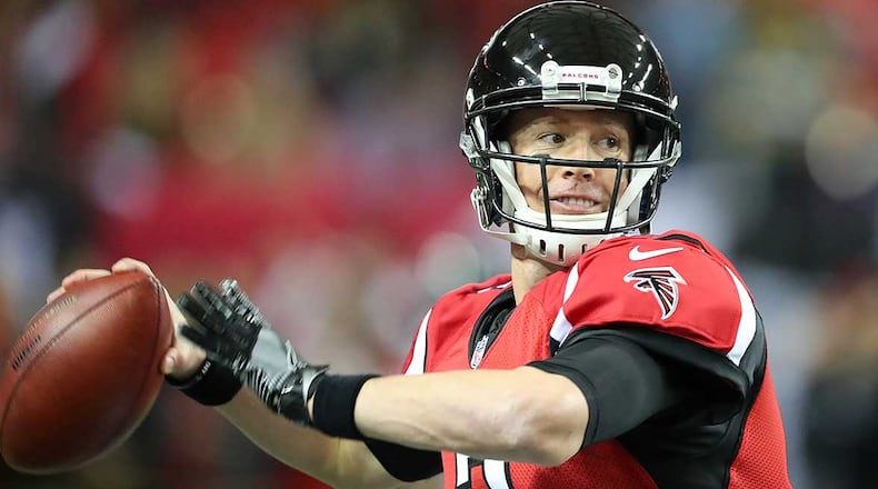 Matt Ryan guided the NFL's top offense in 2016 by throwing for 4,944 yards, 38 touchdowns and only seven interceptions.