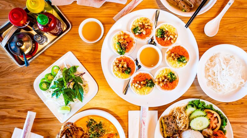 Here’s a selection of dishes at Vietvana Pho Noodle House, where the full menu still is available. CONTRIBUTED BY HENRI HOLLIS