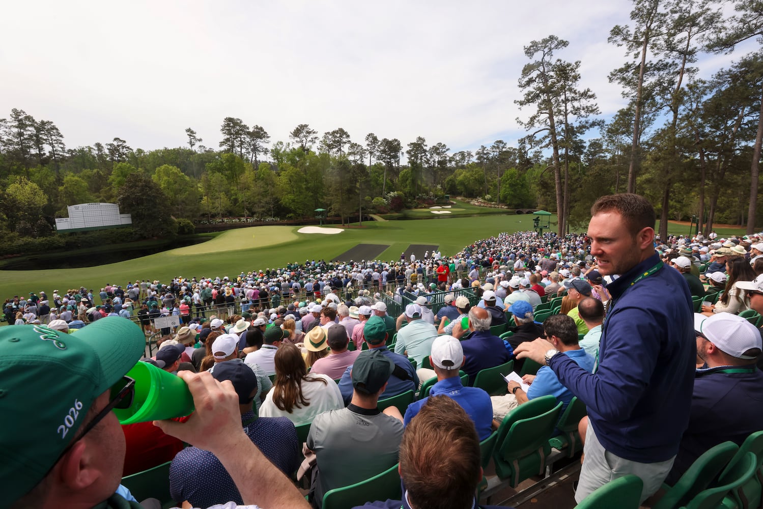 Masters practice round Tuesday