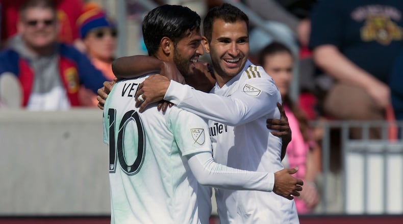 LAFC is led by Carlos Vela.