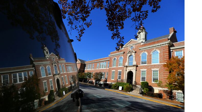 Druid Hills High School could be taken from DeKalb County as part of an Atlanta annexation of the Druid Hills area.