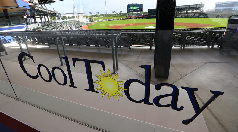 CoolToday Park, the Braves' spring training home in North Port, Florida. (Curtis Compton/ccompton@ajc.com)