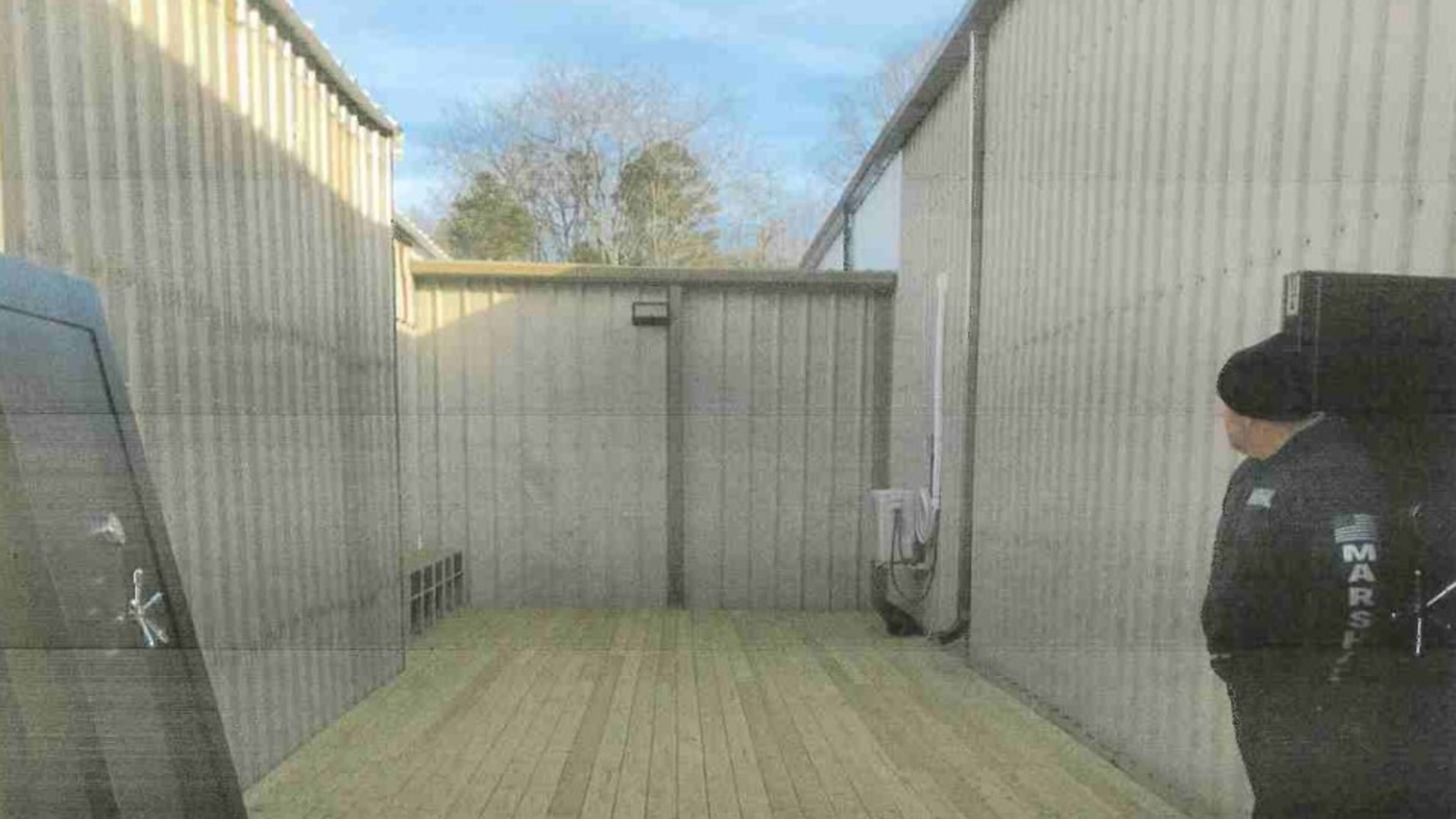 A lawsuit filed by The Dallas Markets owners Andrew and Angelica Rodriguez includes photographs from a 2023 building inspection report of their failed doomsday bunker at the retail complex. (Courtesy photo)