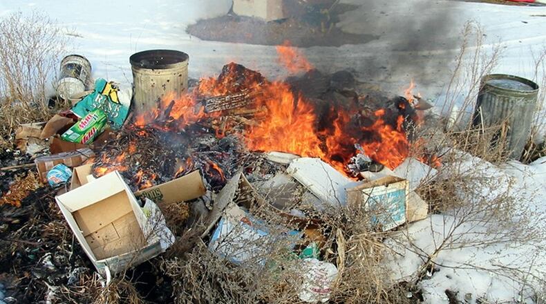 Open burning restrictions are in effect now through at least Sept. 30 in Smyrna. (Courtesy of Smyrna)