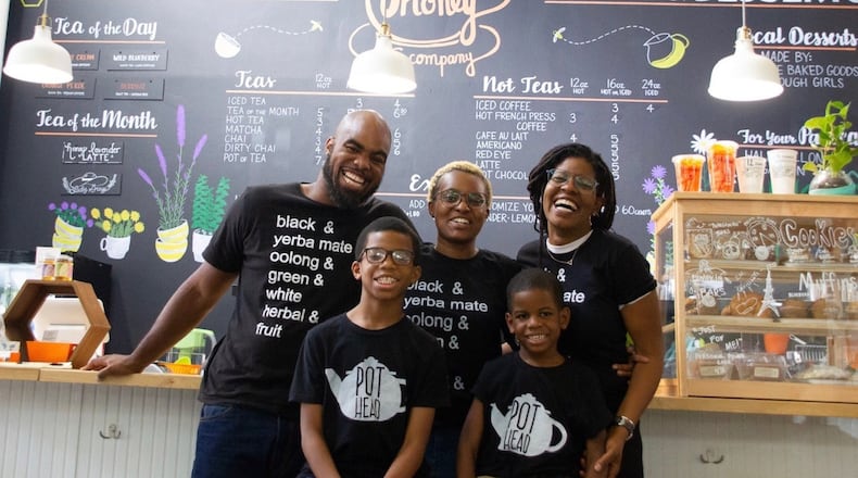 Just Add Honey is a family business for the Sheltons, including (from left) Jermail, William, Janiyah, Brandi and Carter. CONTRIBUTED BY JANIYAH SHELTON