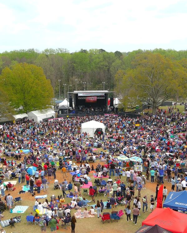 The Brookhaven Cherry Blossom Festival, scheduled for March 28-29, brings lots of musicians to the stage and also includes an artists’ market and more. (Courtesy of Brookhaven Cherry Blossom Festival)