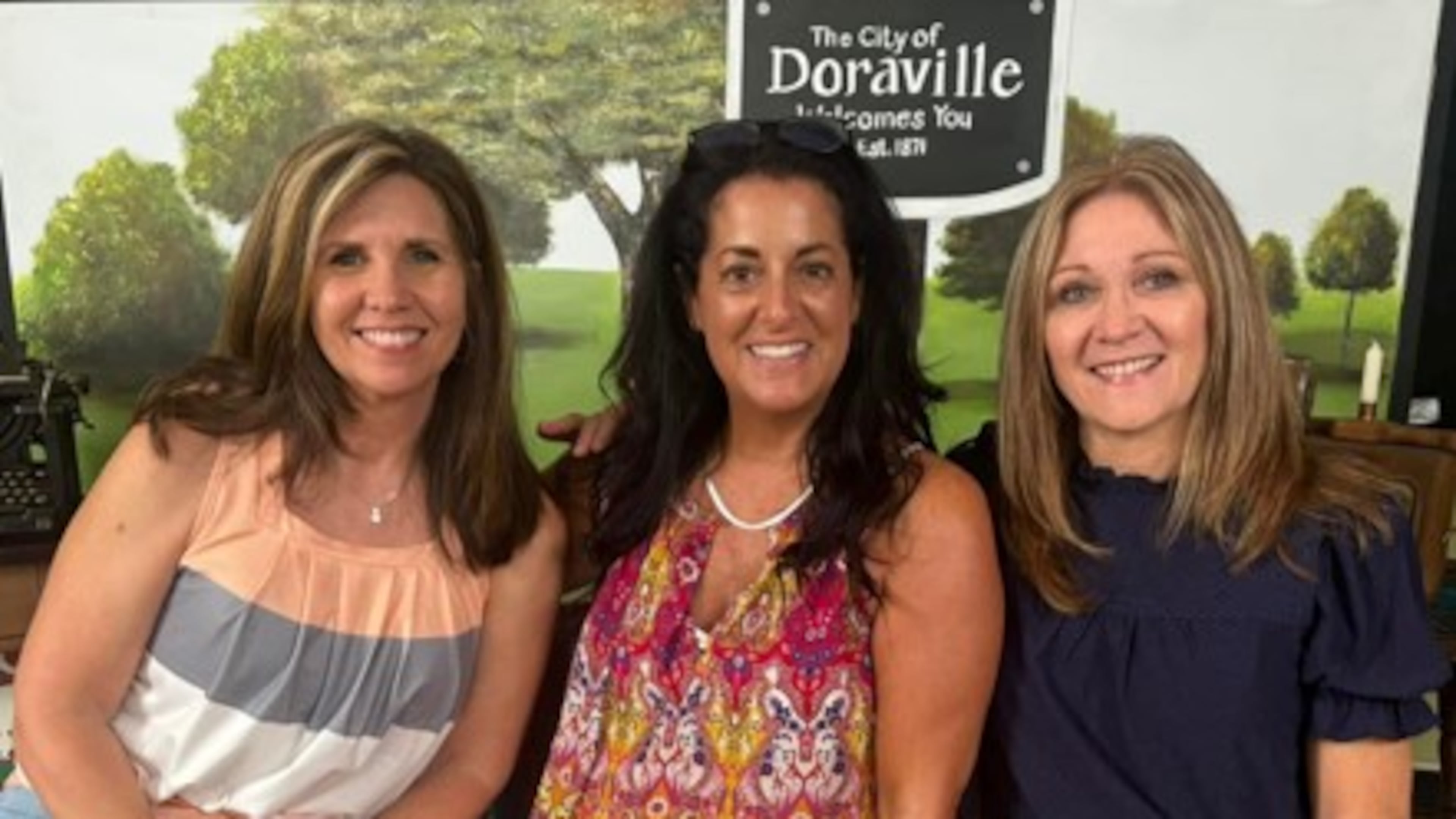 The producers of the "Made in Doraville" documentary (left to right): Karen Ketchum, Lisa Edmondson, Caroline Camick. (Courtesy)