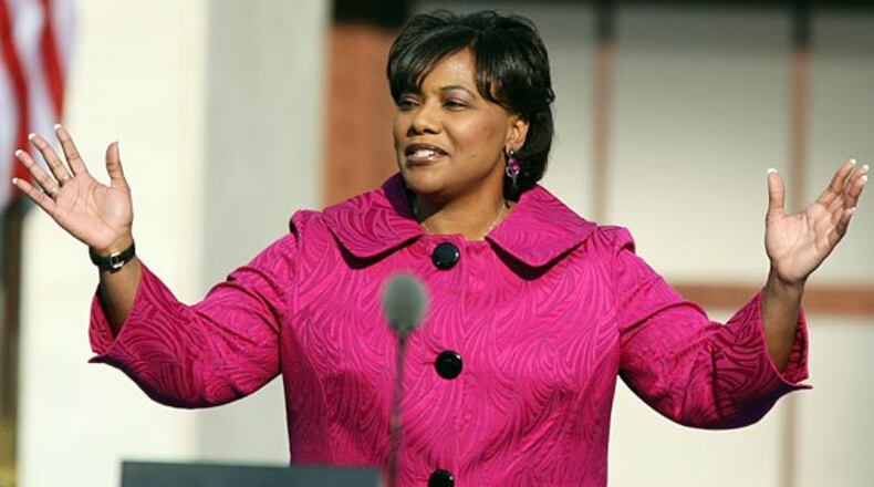 Chief executive officer of The King Center and civil rights leader Bernice King and Chick-fil-A executive Andrew Cathy are among 84 selected to take part in Leadership Atlanta’s 2020 training program. AJC File Photo