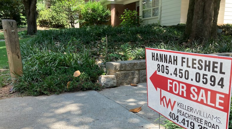 A house for sale in Atlanta.