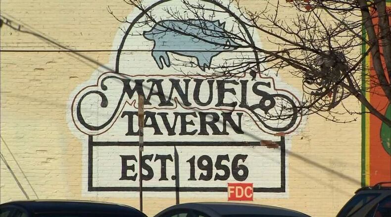Manuel’s Tavern has been added to the National Register of Historic Places. AJC file photo