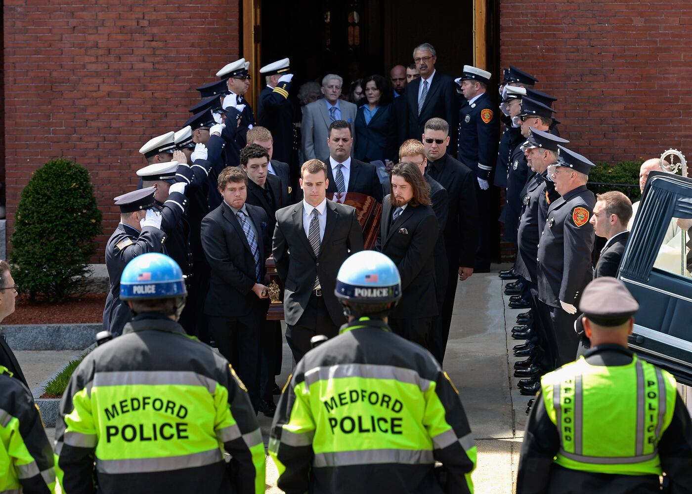 Funeral for Krystle Campbell, 29, in Medford, Mass
