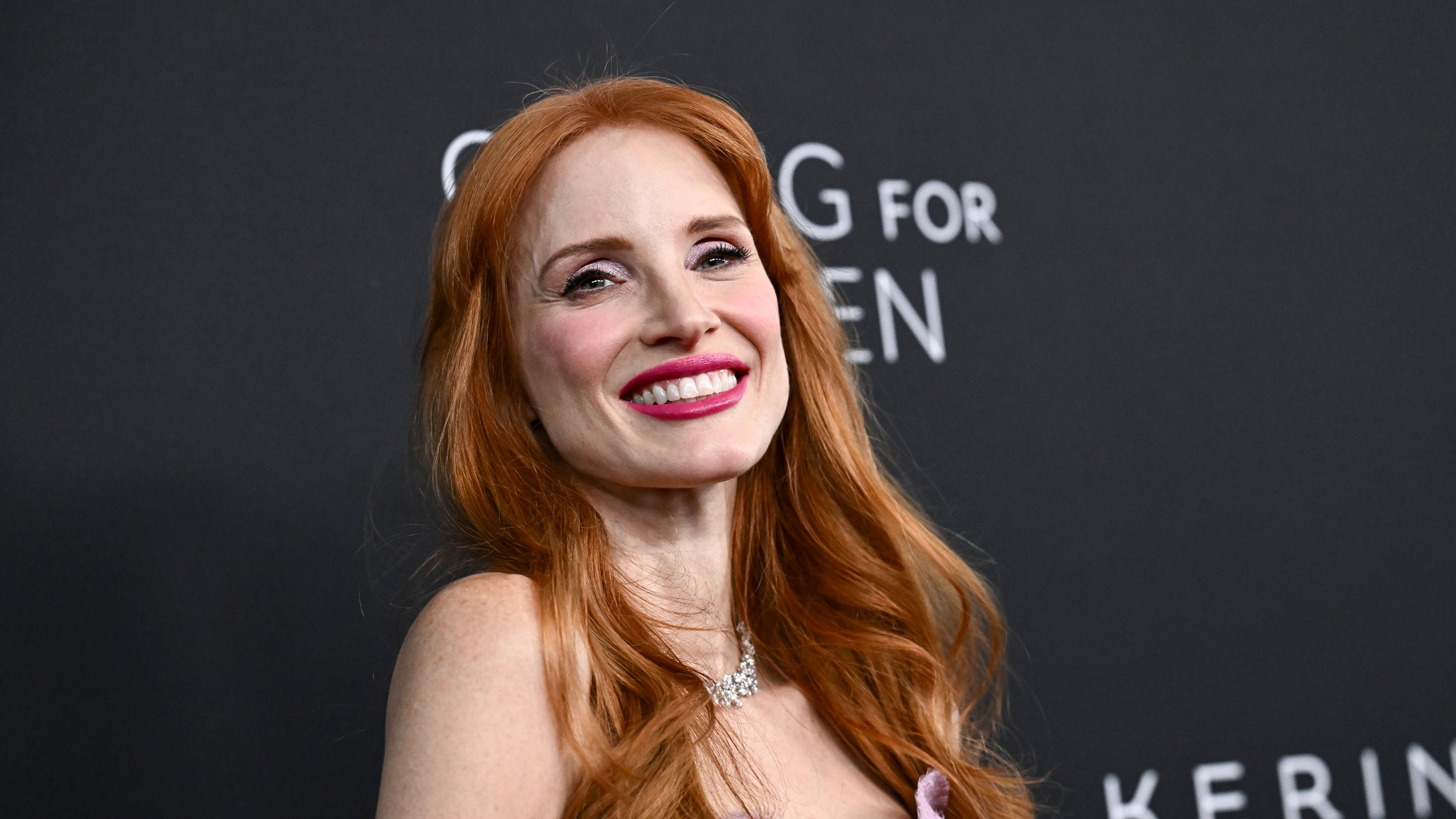 Jessica Chastain attends the Kering Caring for Women Dinner in New York on Sept. 11, 2025. Later this month, you might see her around Atlanta. (Evan Agostini/Invision/AP)