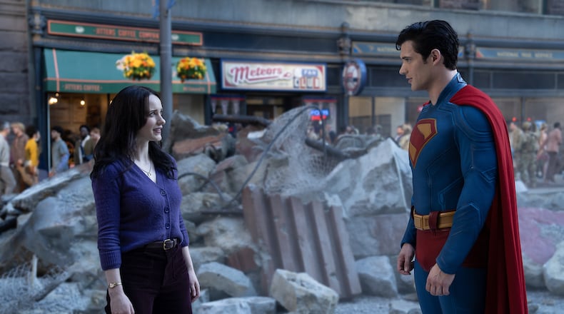 “Superman” was one of several Warner Bros. features filmed in Georgia. The director, James Gunn, has ambitions to shoot the second installment in the Peach State. (Jessica Miglio/Warner Bros. Pictures/TNS)