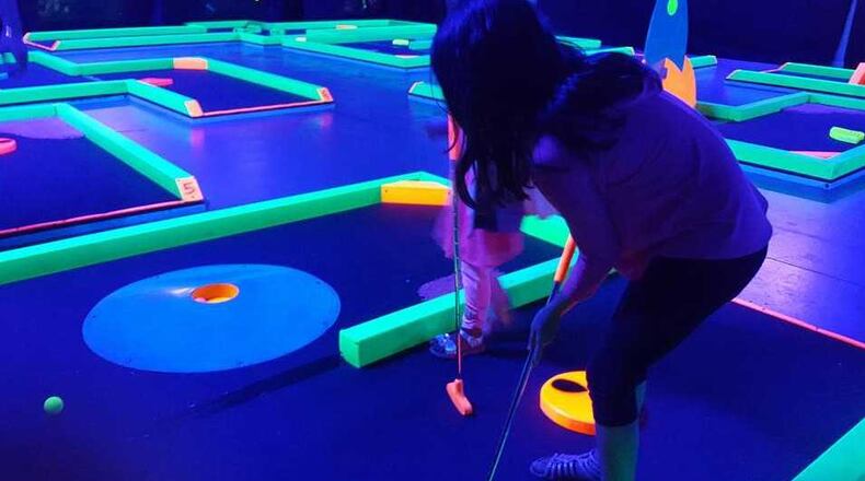 Town Center at Cobb is getting Lunar Mini Golf.