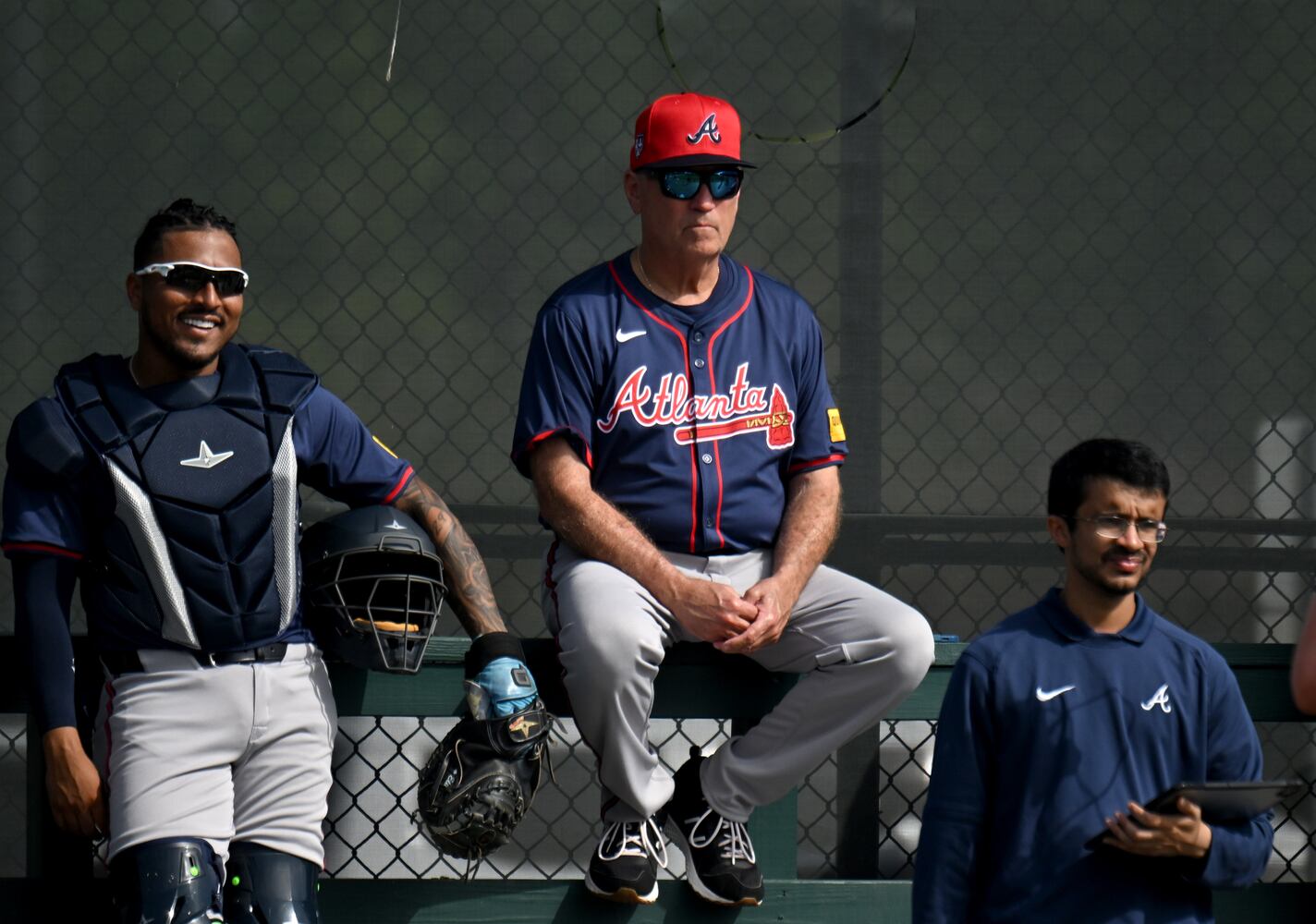 Braves spring training - Day 3