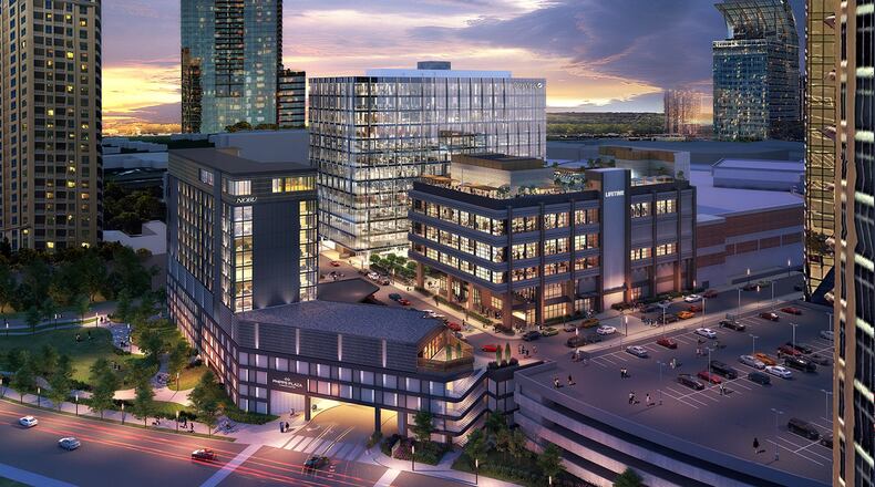 Phipps Plaza has broken ground on a redevelopment that will include a Nobu restaurant and hotel, an office tower and a 90,000-square-foot Life Time fitness complex. SPECIAL