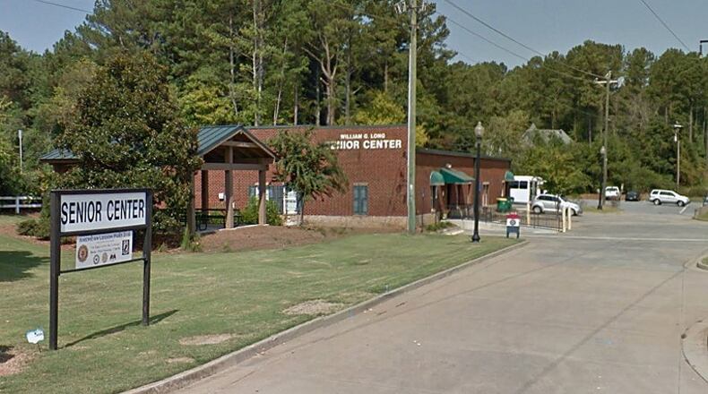 The William G. Long Senior Center in Woodstock will be the site of two ceremonies Jan. 22: breaking ground for an extension of the Rubes Creek Trail, and cutting the ribbon for the senior center expansion. GOOGLE MAPS