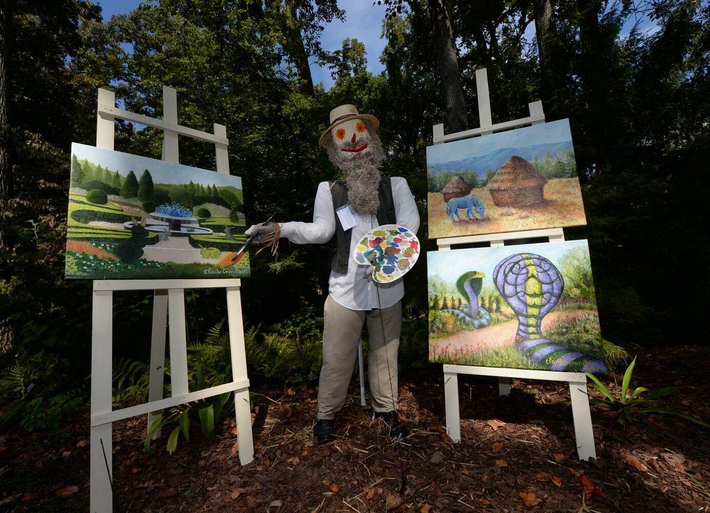 Scarecrows in the Garden