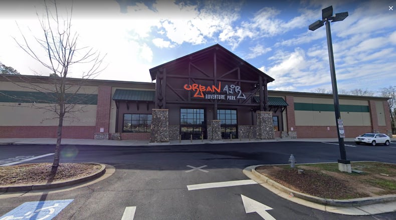 A 16-year-old employee was fired from Urban Air Adventure Park in Snellville after printing a racial slur on a Black man's receipt. (Courtesy Google Maps)