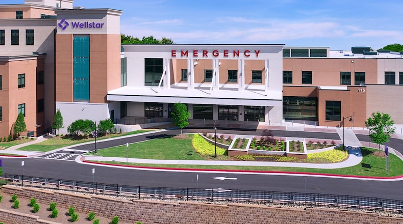 For $263 million, a new tower is proposed for Wellstar Kennestone Hospital in Marietta to add 61 beds to the 633-bed hospital. (Courtesy of Wellstar)