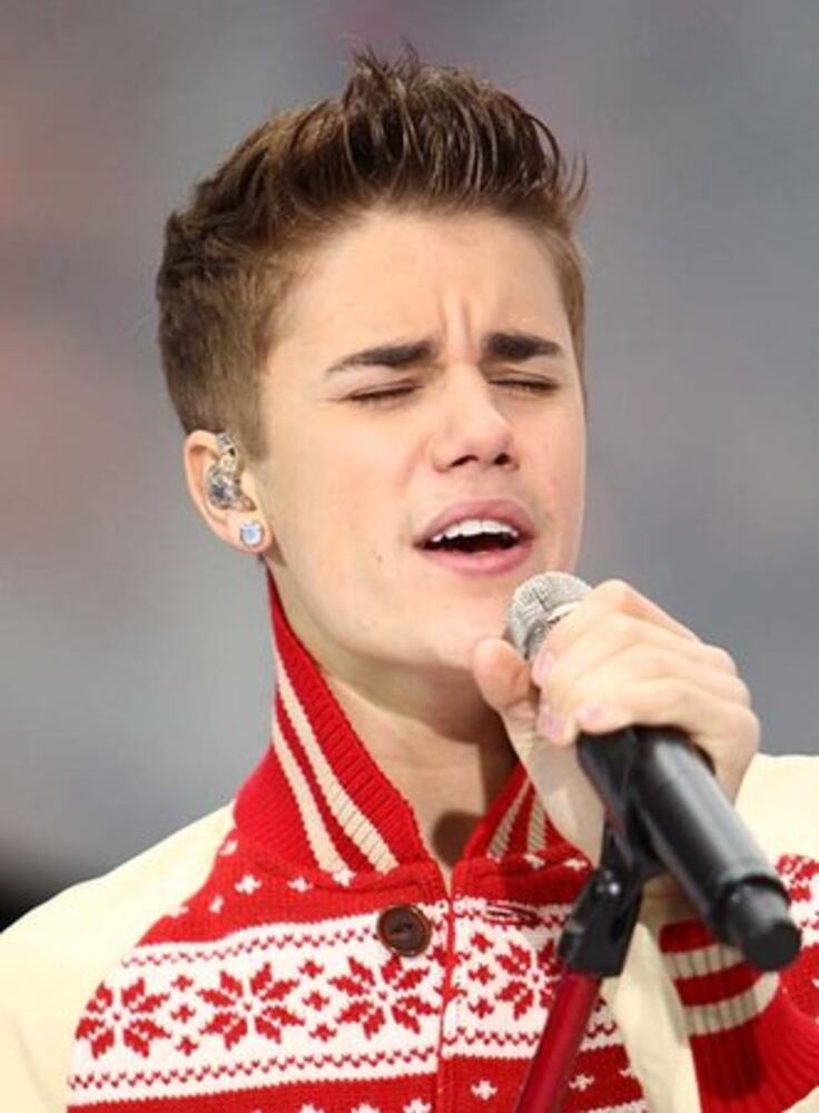 Justin Bieber sings on 'Today' show