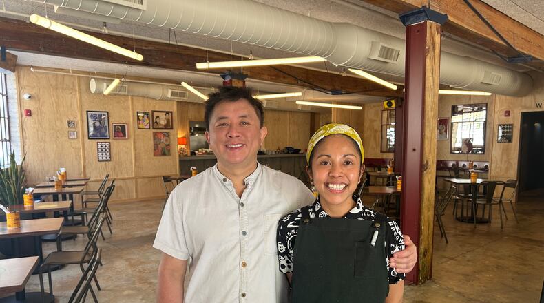 Mushi Ni owners Michael Le and Tanya Jimenez want their restaurant to reflect who they are as people. (Olivia Wakim/AJC)