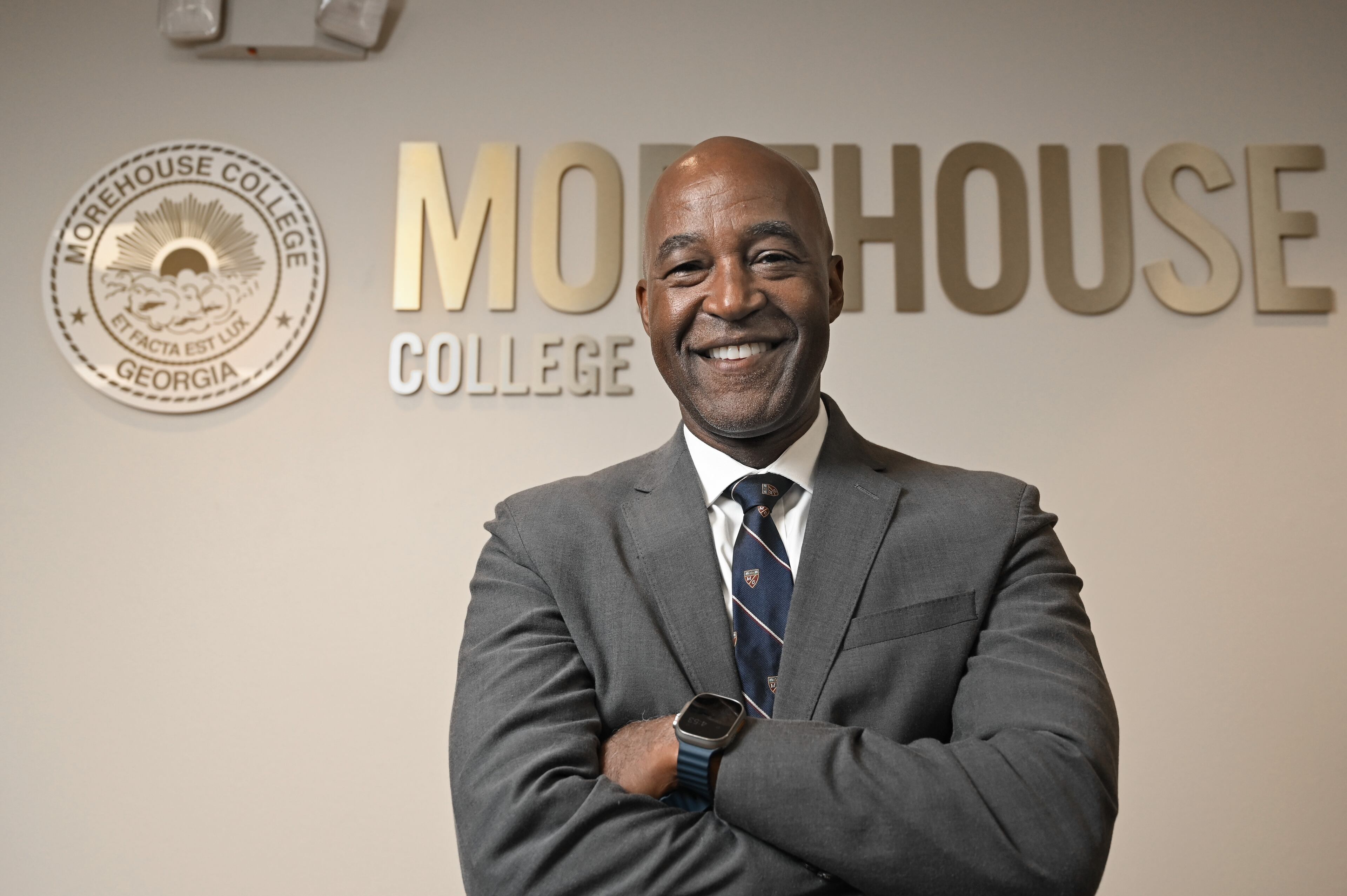 Morehouse College’s 13th president, F. DuBois Bowman, is a renowned public health scholar and 1992 graduate of the college.